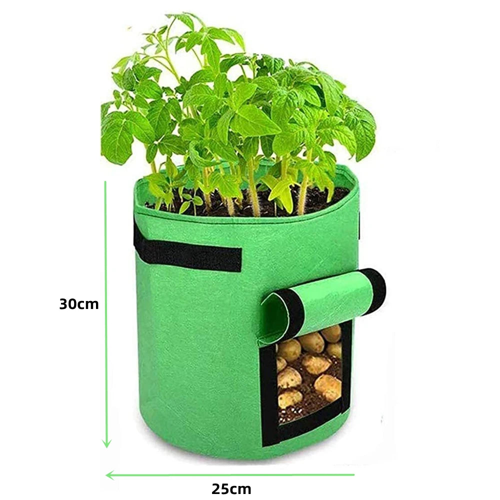 TaterTote™ Felt Potato Grow Bags